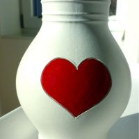 Herz Bembel weiss #Bembel