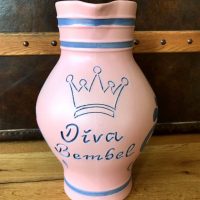 2 Liter Diva Bembel mit Krönchen