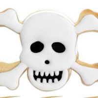 Ausstechform Totenkopfplötzchen #Halloween