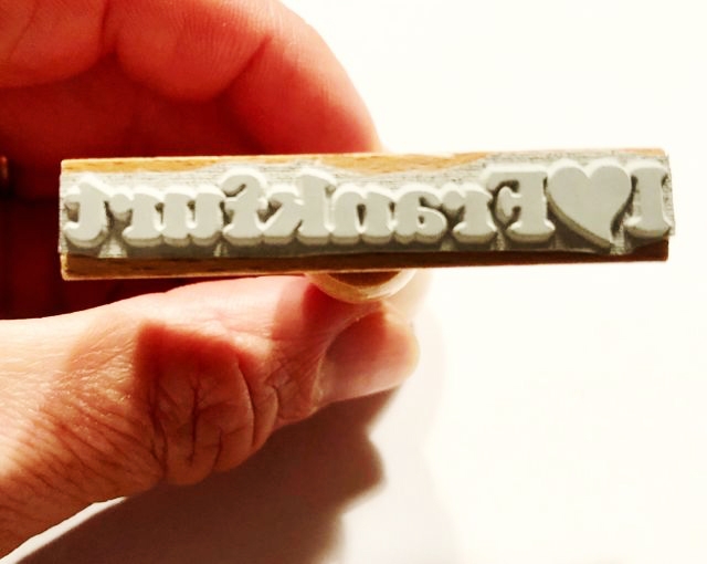 I LOVE FRANKFURT STEMPEL #StempelShop