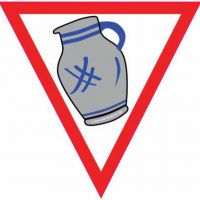 Der Bembel Aufkleber #Achtung #Bembel