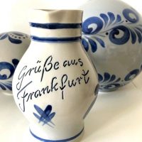 1 Liter Bembel Grüsse aus Frankfurt #Benbelkaufen #Frankfurt