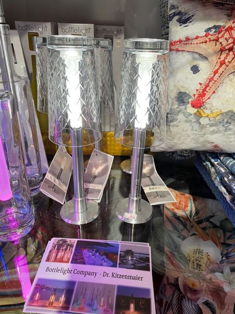 Geripptes Licht LED-Lampe #Hessich