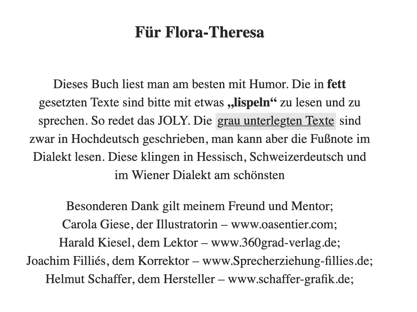 Das Joly - von Jo van den Speulhof