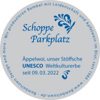 Schoppe Parkplatz - Apfelweindeckel