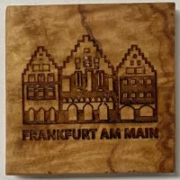 Frankfurter Römer Kühlschrankmagnet by Bembeltown