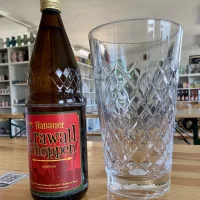 2 Liter Geripptes Apfelweinglas von Bembeltown #Geripptes