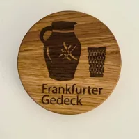 Apfelwein Deckel - Schoppedeckel fürs Gerippte von Bembeltown