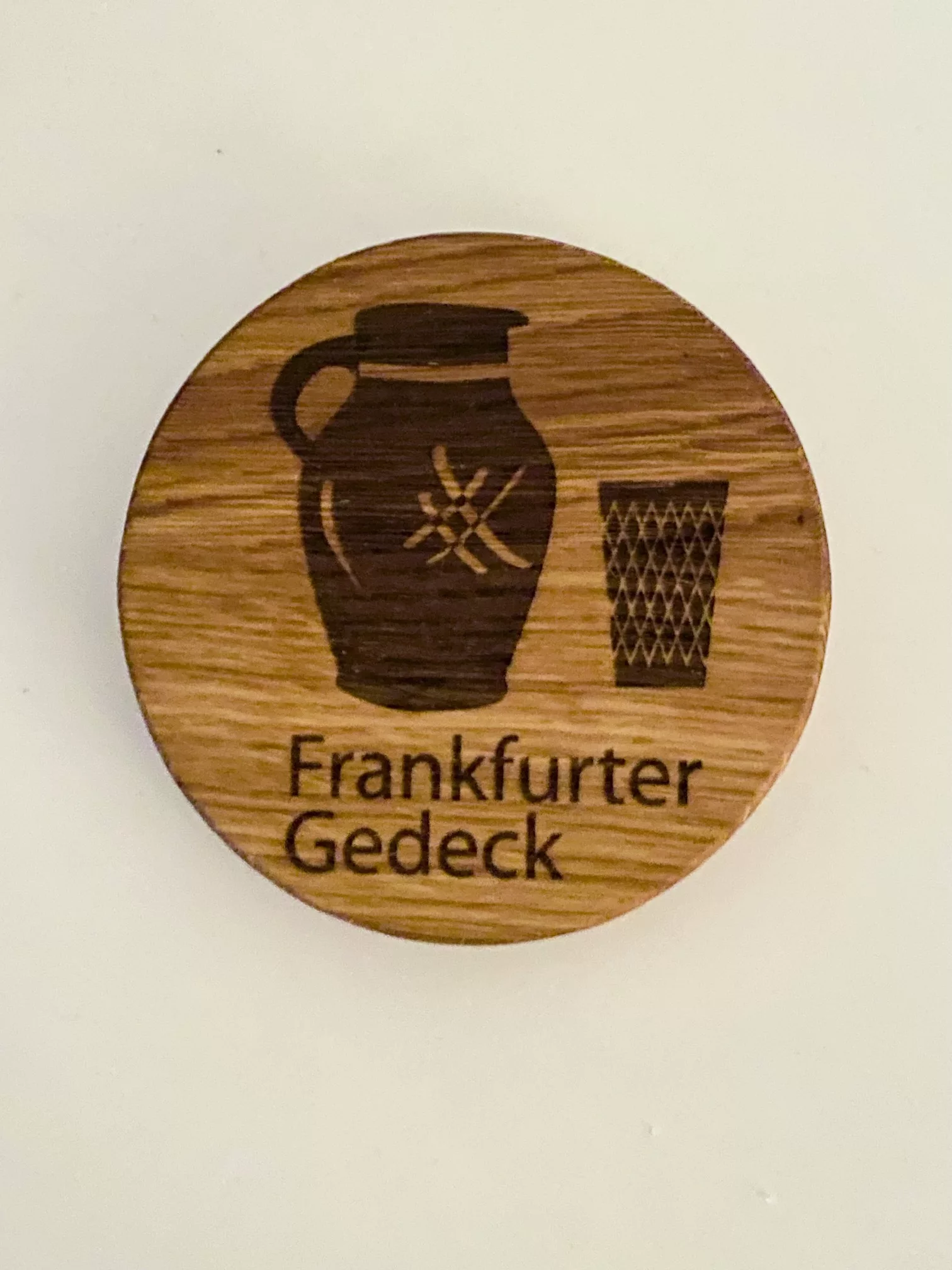 Apfelwein Deckel - Schoppedeckel fürs Gerippte von Bembeltown