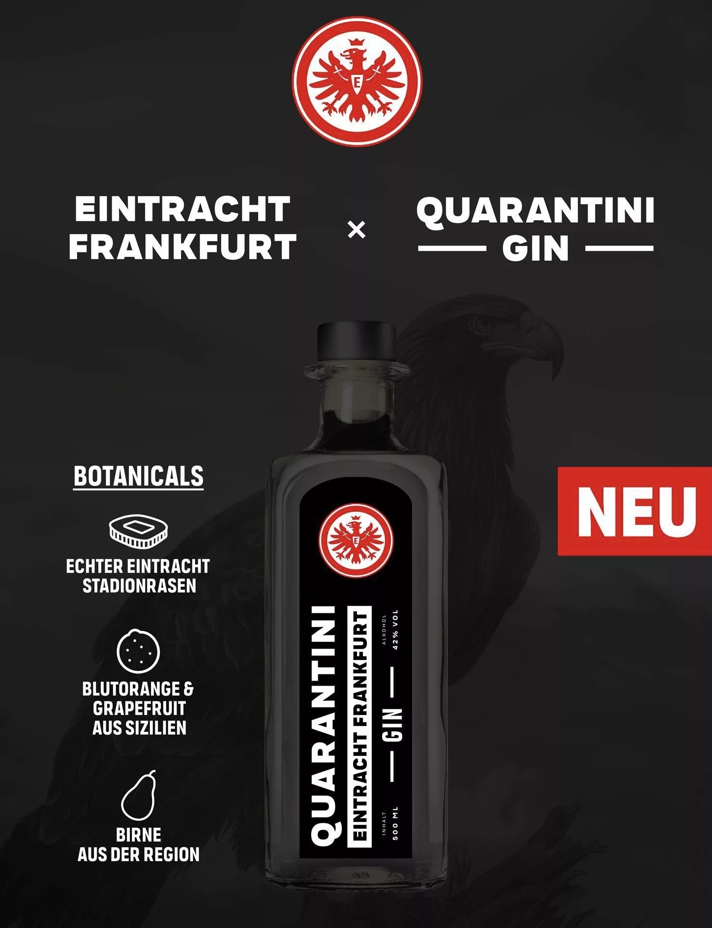 Quarantini Eintracht Frankfurt Edition bei Bembeltown