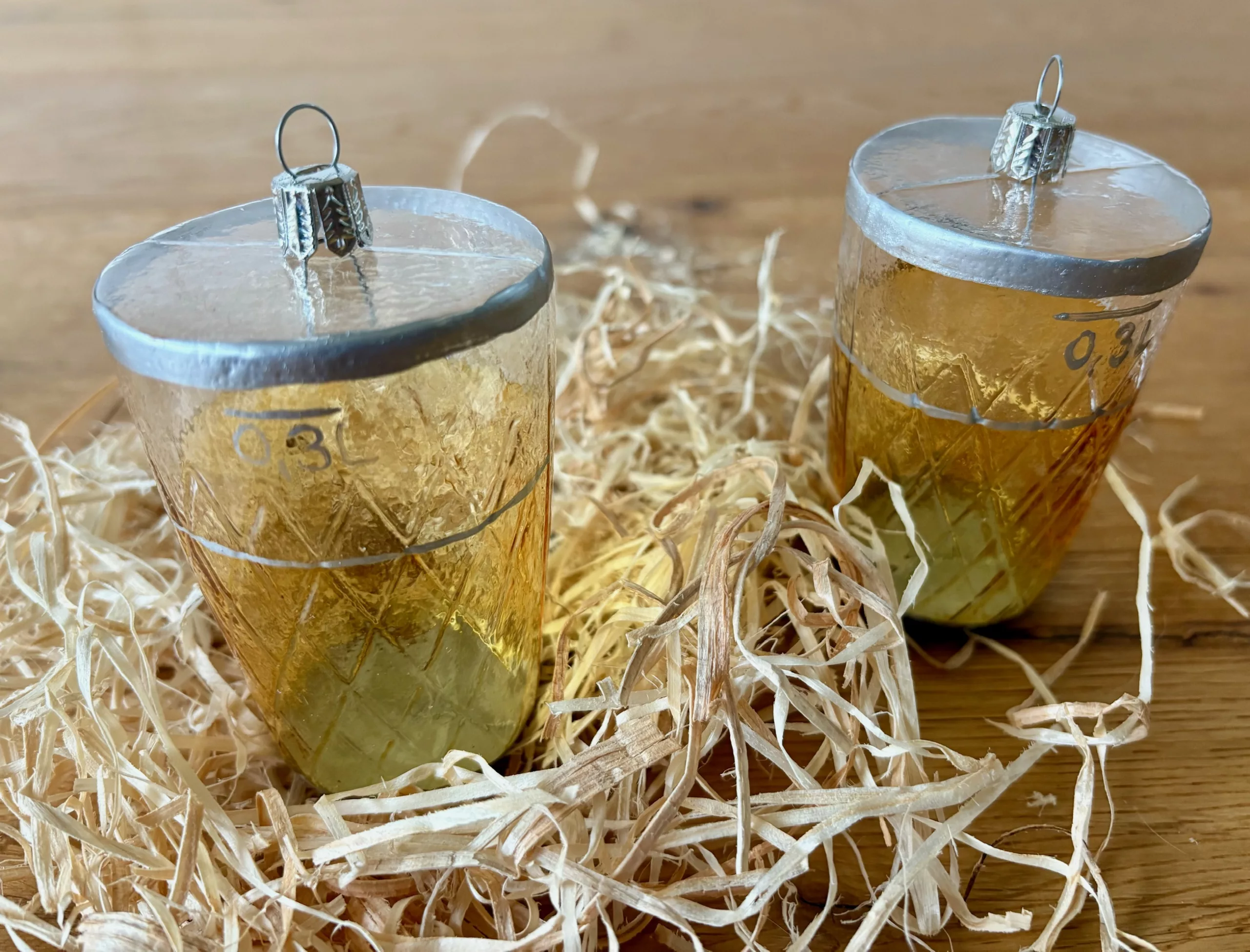 Bembel und Geripptes als Weihnachtskugel - Hessische Weihnachtskugeln #Bembelshop