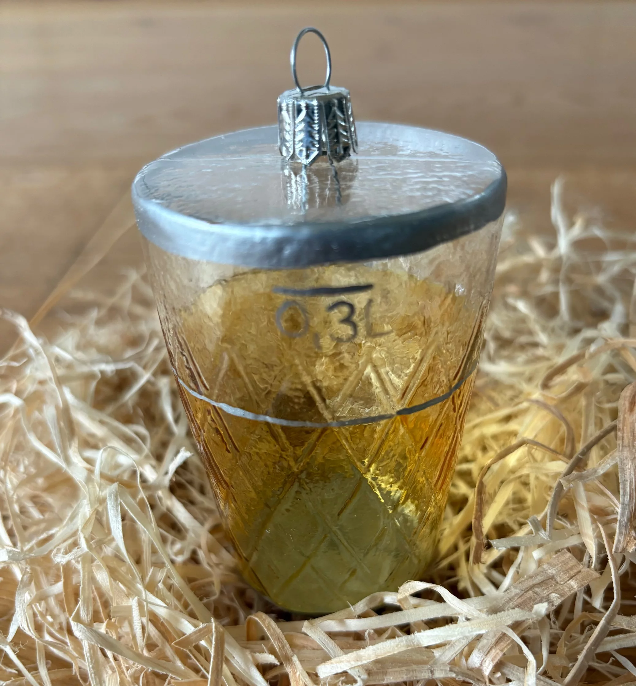 Bembel und Geripptes als Weihnachtskugel - Hessische Weihnachtskugeln #Bembelshop