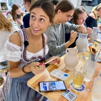 Paint your Bembel by Bembeltown - Hessische Team Events #Eventagentur