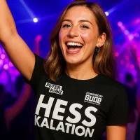 Hesskalation Girls Cut Shirt von #PeterKunz jetzt bei #Bembeltown